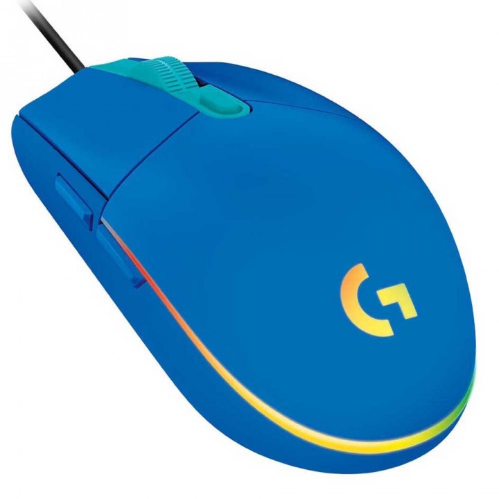 Компьютерная игровая мышка с подсветкой LOGITECH G203 LIGHT SYNC